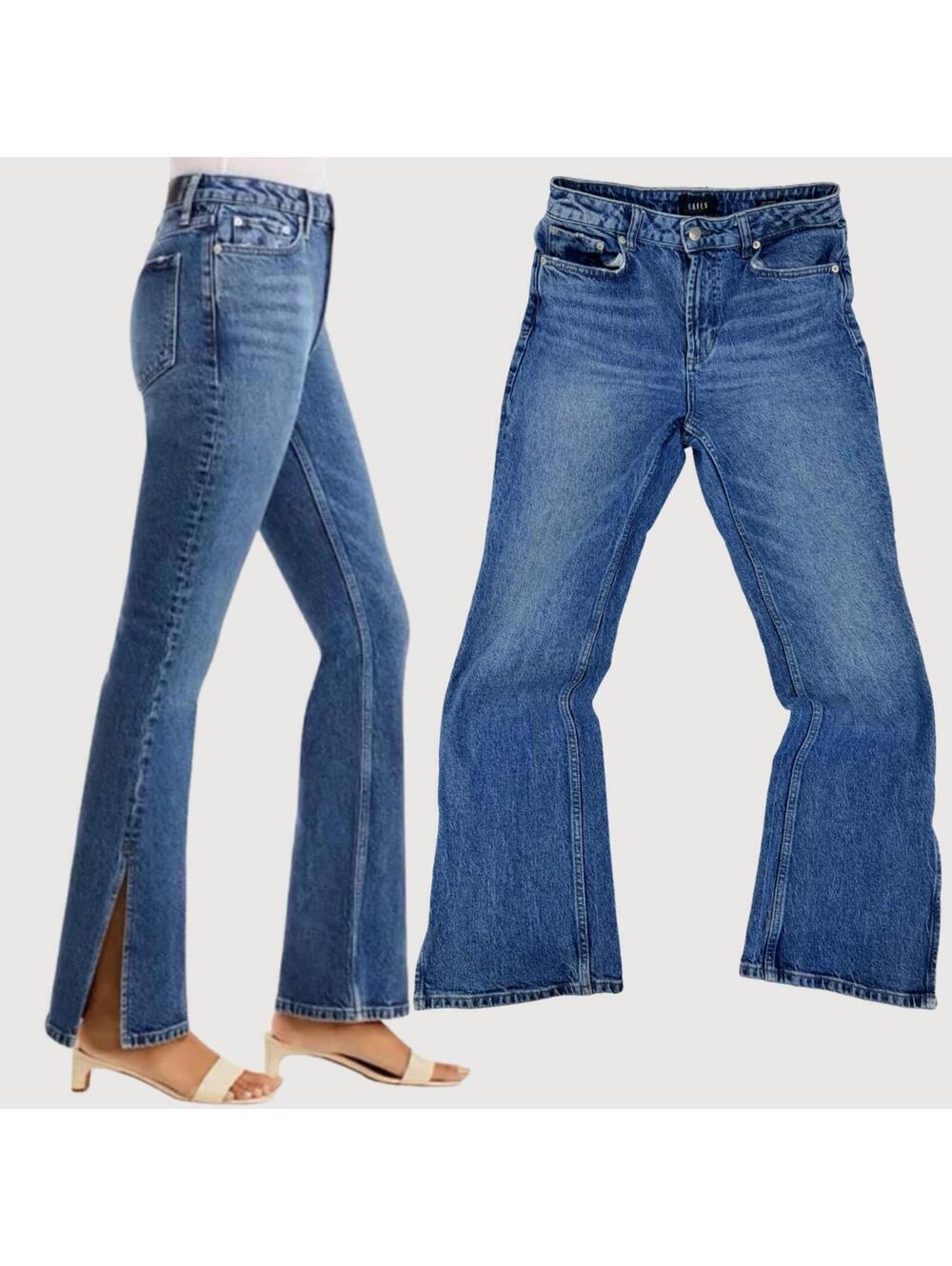 Rails Sunset High Rise Slim Flare Jeans 28